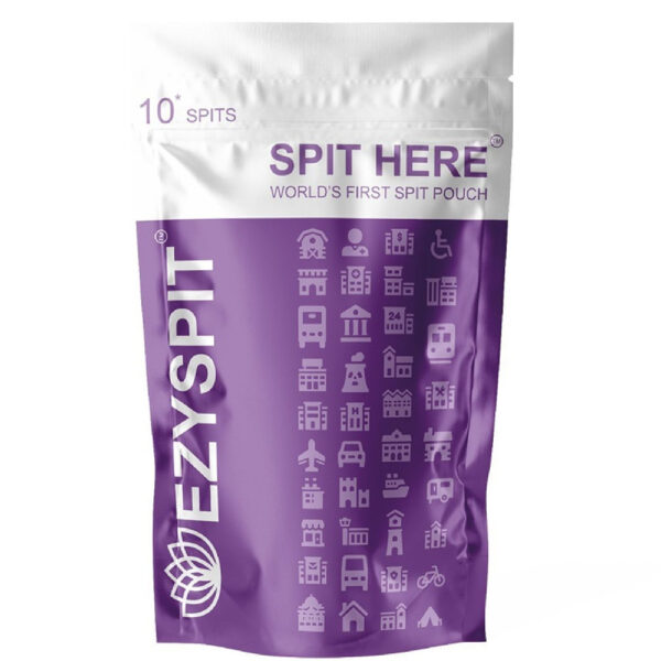 Spit pouch
